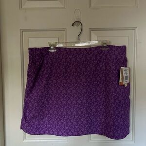 Zeroxposur Purple Skort - UV Protection- NWT